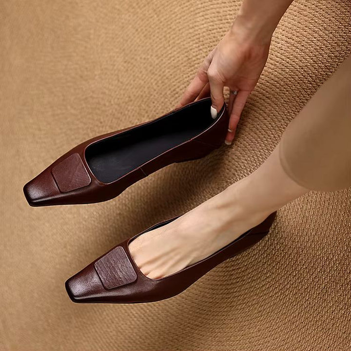 Zelda Genuine Leather Heels — photo 12