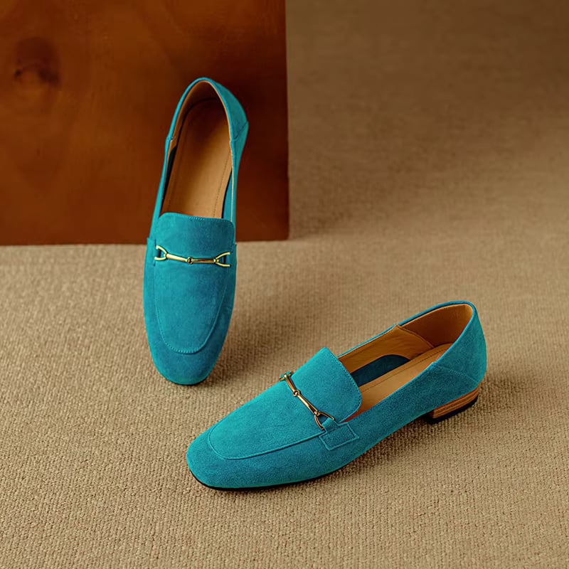 Jess Genuine Leather Loafers — photo 6