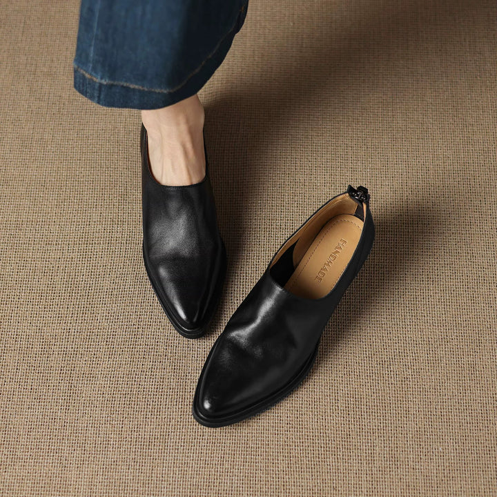 Reba Genuine Leather Loafers — photo 17