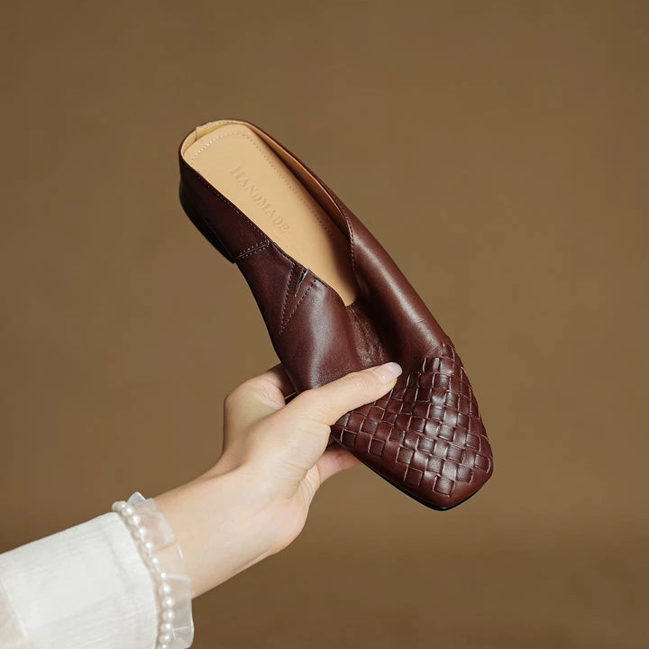 Helena Genuine Leather Mules — photo 5