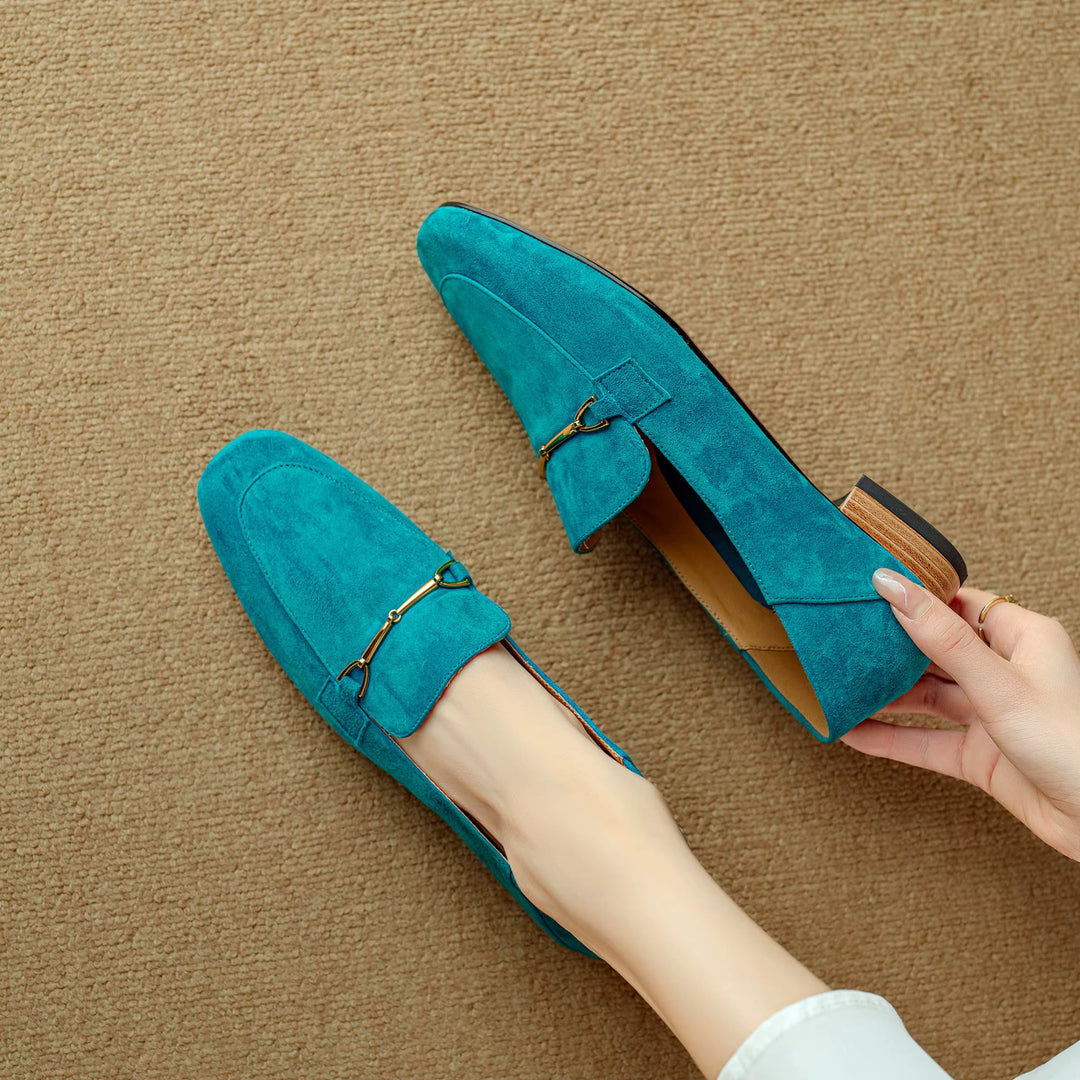 Jess Genuine Leather Loafers — photo 15