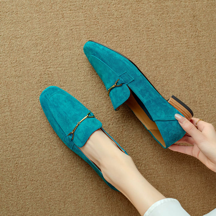 Jess Genuine Leather Loafers — photo 15