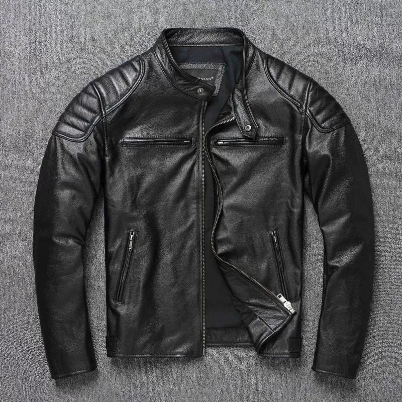 Marcus Cowhide Leather Jacket — photo 1