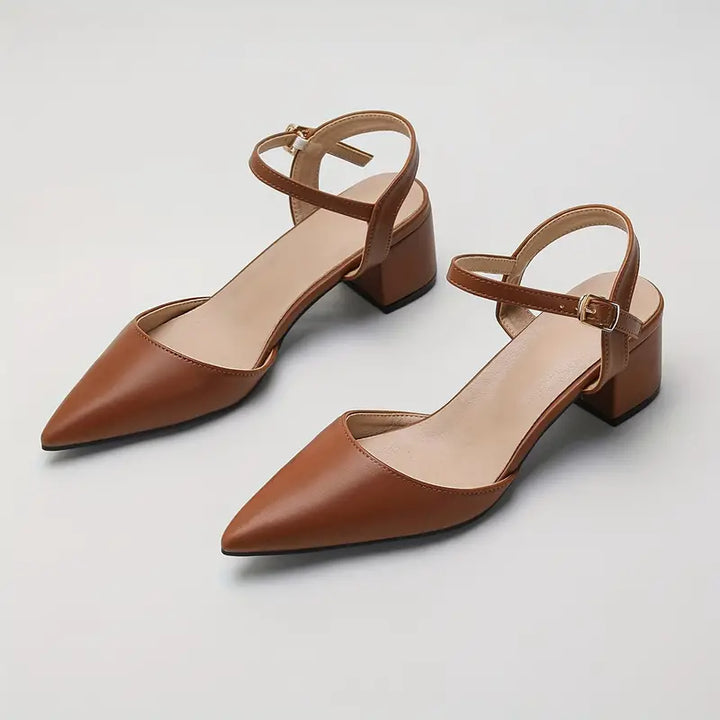 Zoe Block Heels