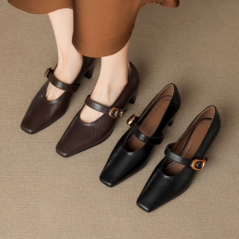 Clara Genuine Leather Mary Janes — photo 8