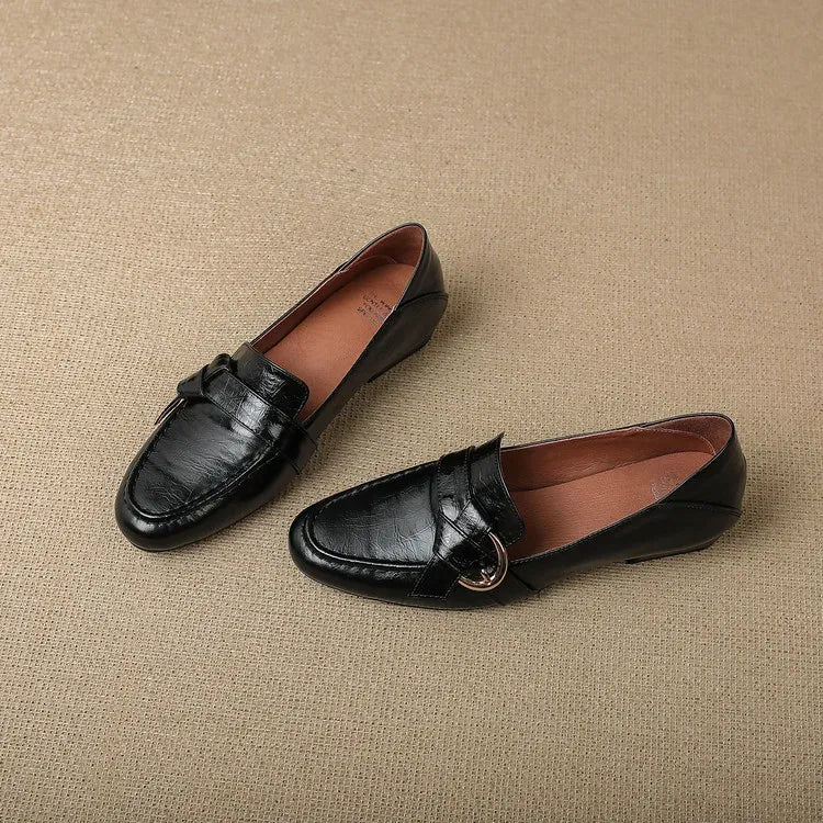 Clara Genuine Leather Loafers — photo 8