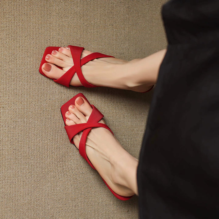 Clemence Genuine Leather Mules — photo 19