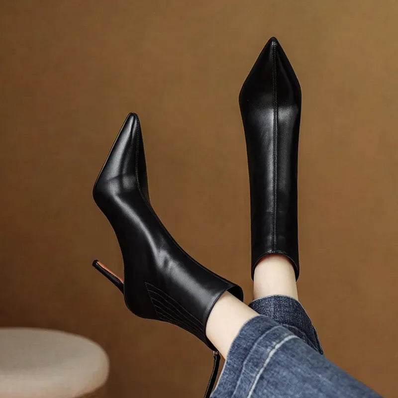 Elena Genuine Leather Boots — photo 2