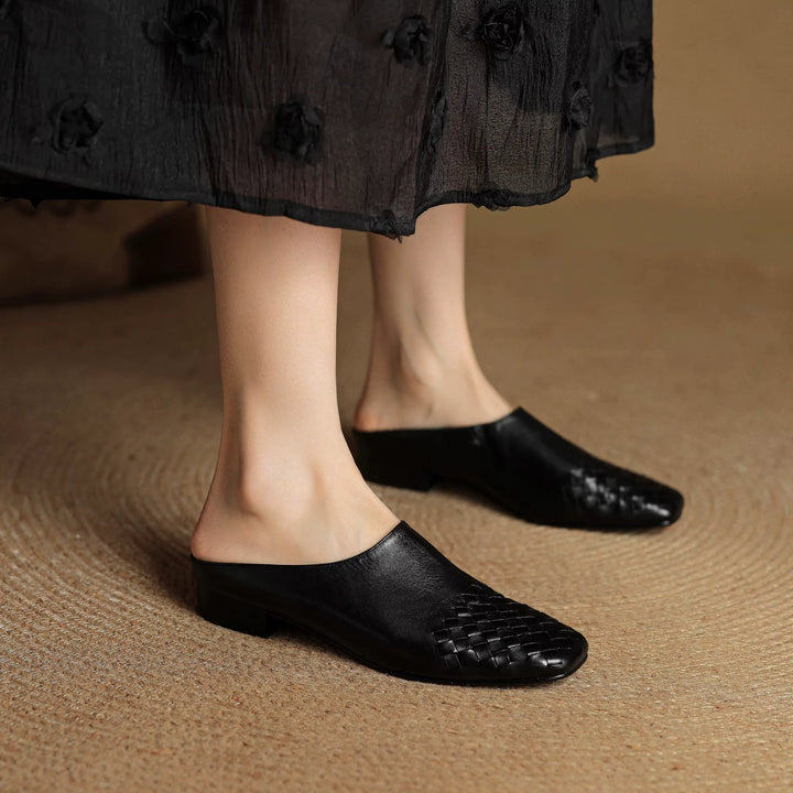 Helena Genuine Leather Mules — photo 16