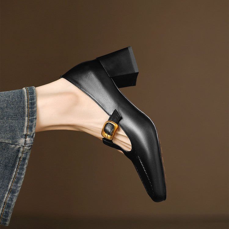 Morgan Genuine Leather Heels — photo 21