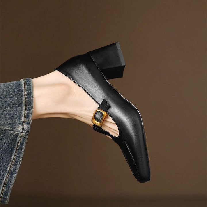 Morgan Genuine Leather Heels — photo 21