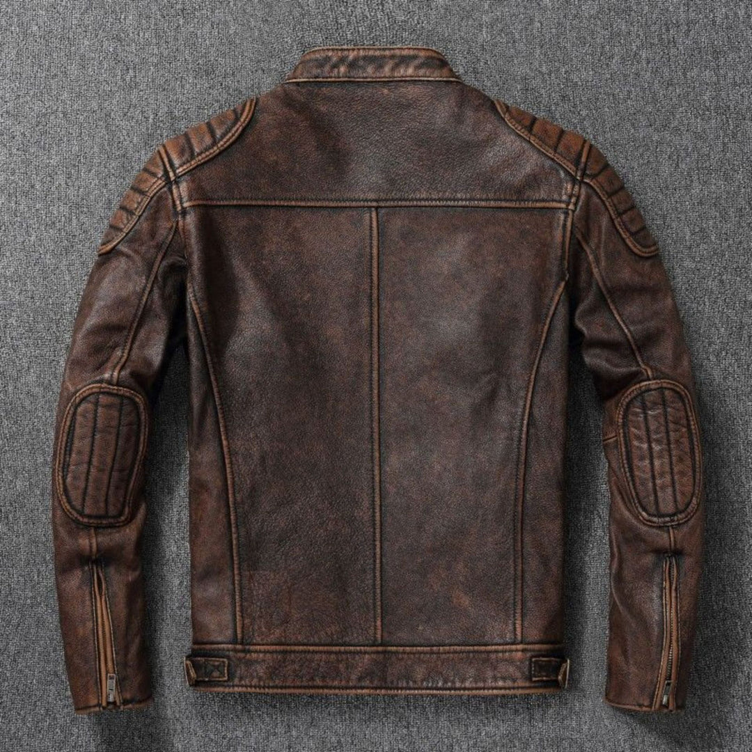 Marcus Cowhide Leather Jacket — photo 6