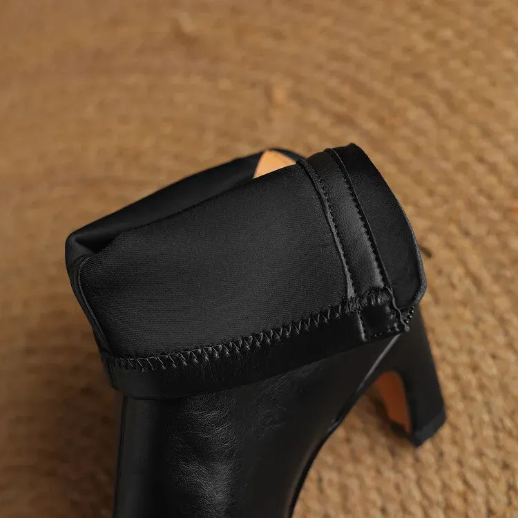 Elena Square Toe Boots — photo 11