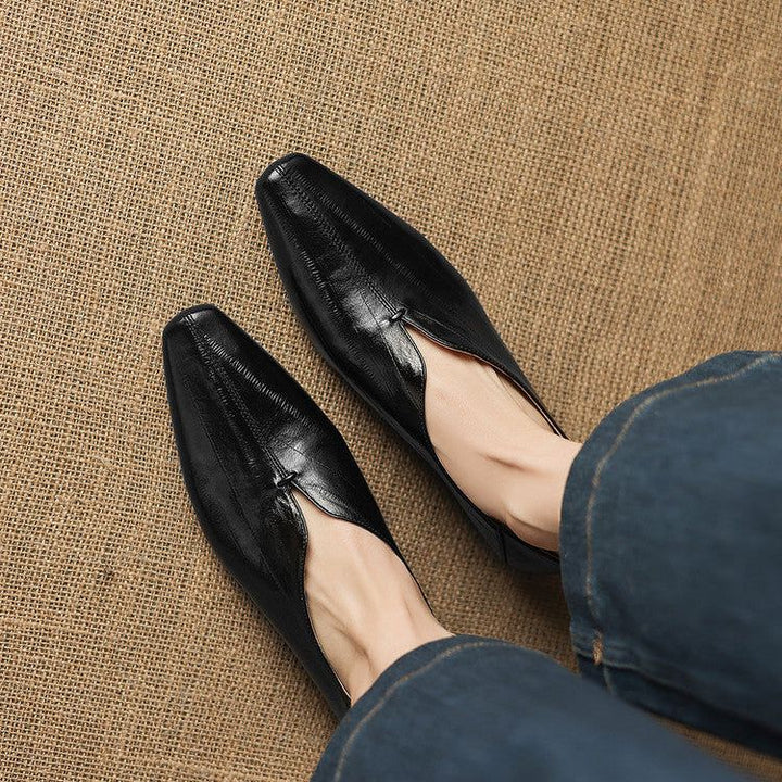 Miranda Genuine Leather Pumps — photo 8