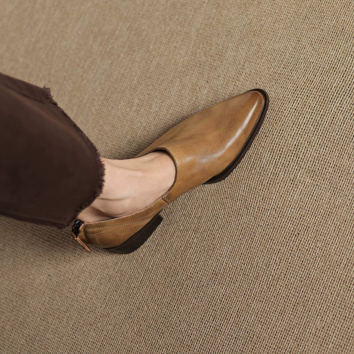 Reba Genuine Leather Loafers — photo 26
