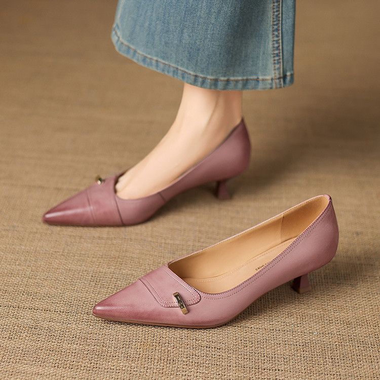 Marina Leather Women's Shoes — photo 8