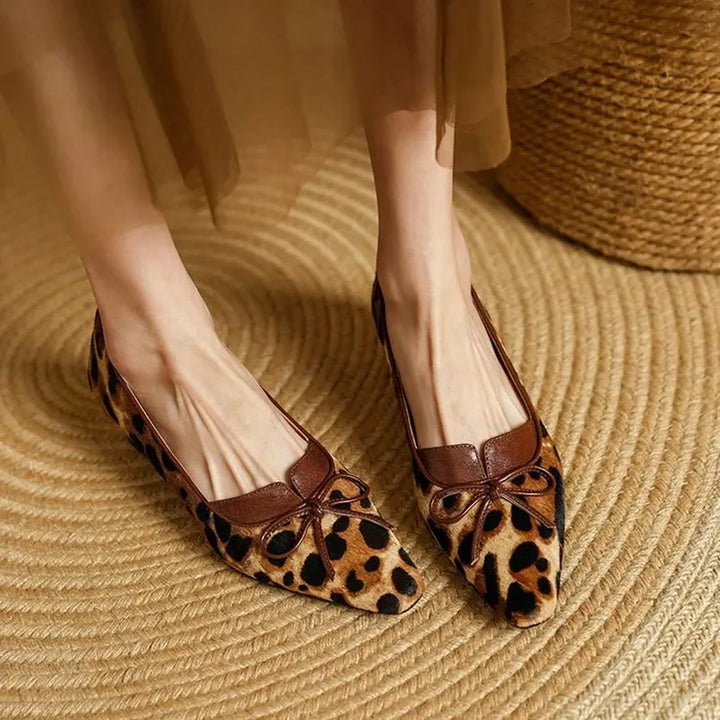 Georgina Genuine Leather Heels — photo 2