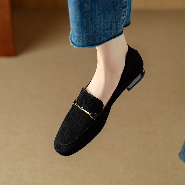 Jess Genuine Leather Loafers — photo 14