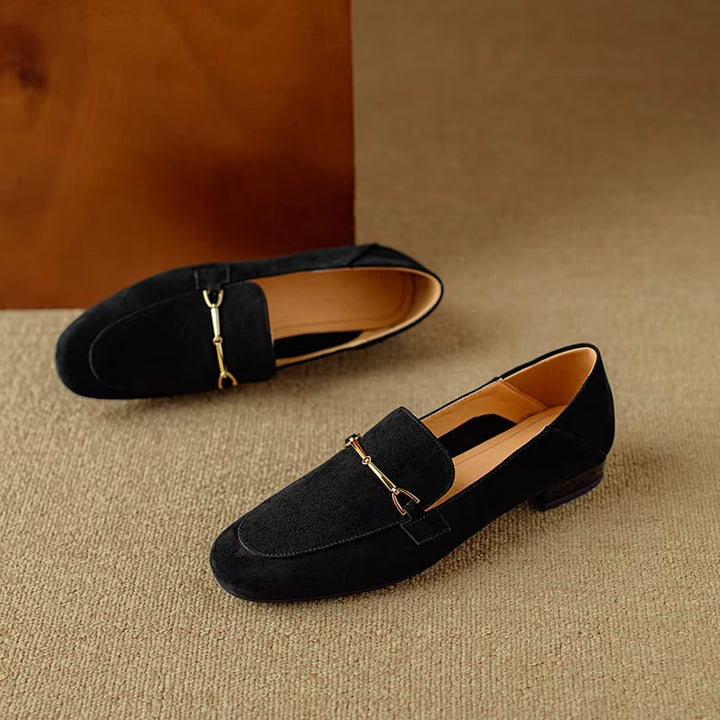 Jess Genuine Leather Loafers — photo 8