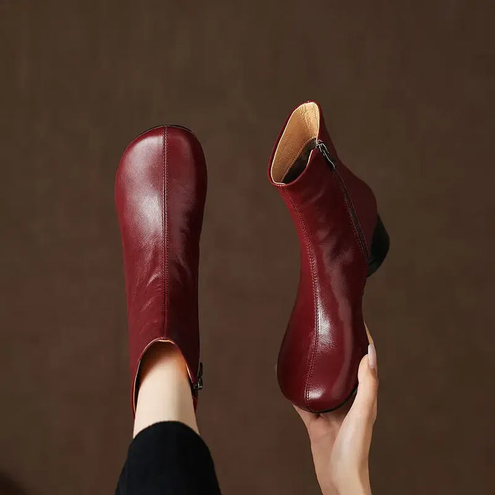 Clara Genuine Leather Boots — photo 10