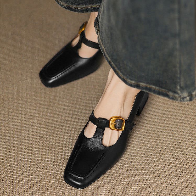 Morgan Genuine Leather Heels — photo 23