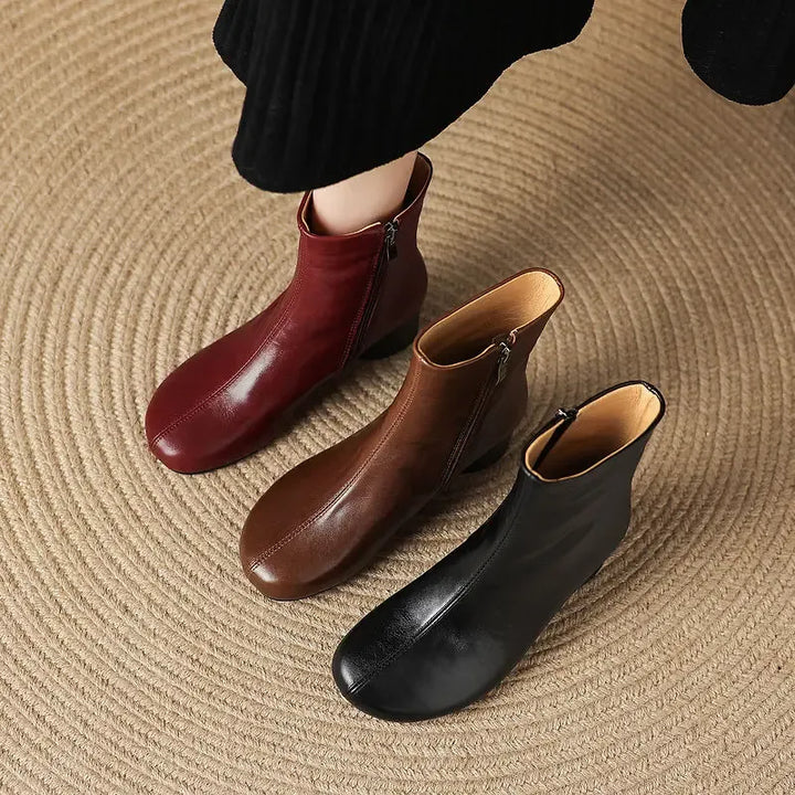 Clara Genuine Leather Boots — photo 6