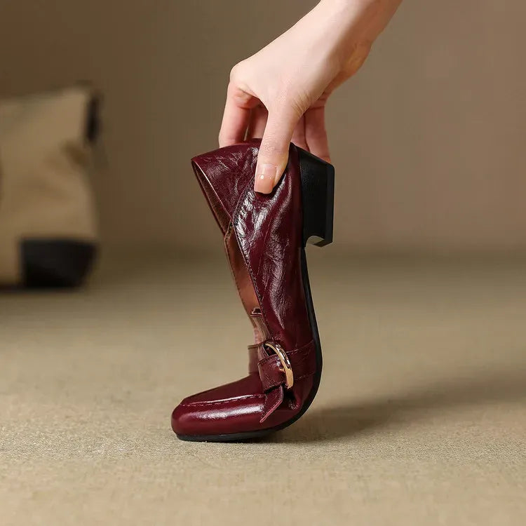 Clara Genuine Leather Loafers — photo 10