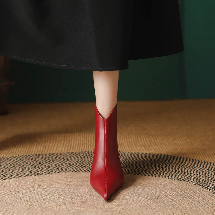 Selina Genuine Leather Boots — photo 18