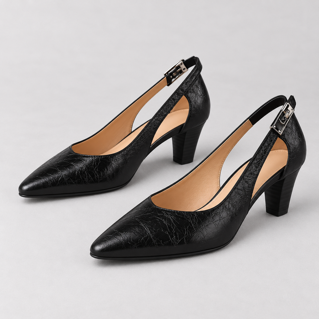 Annora Genuine Leather Heels