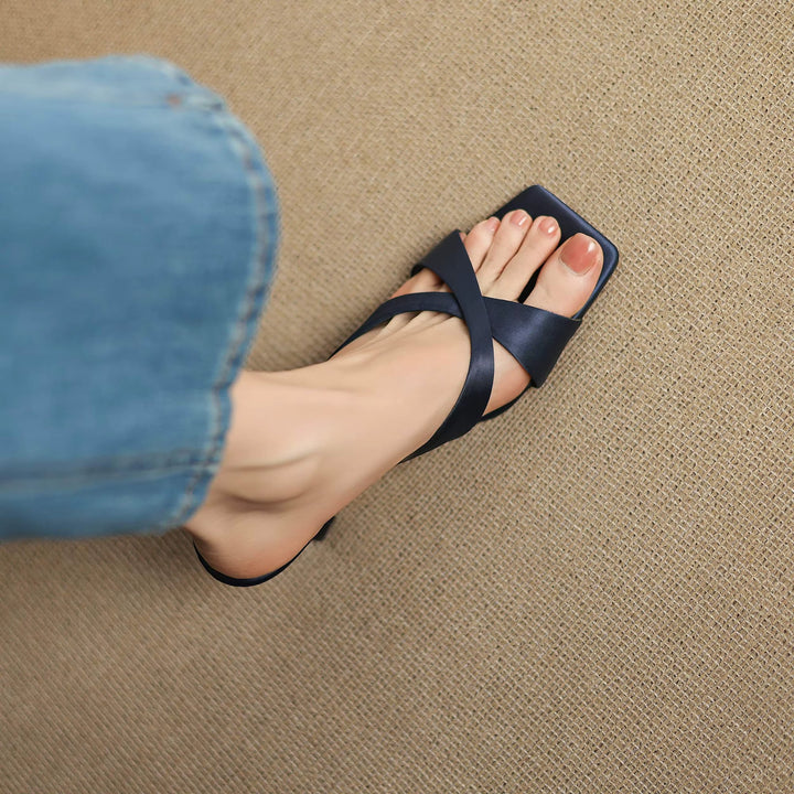 Clemence Genuine Leather Mules — photo 25