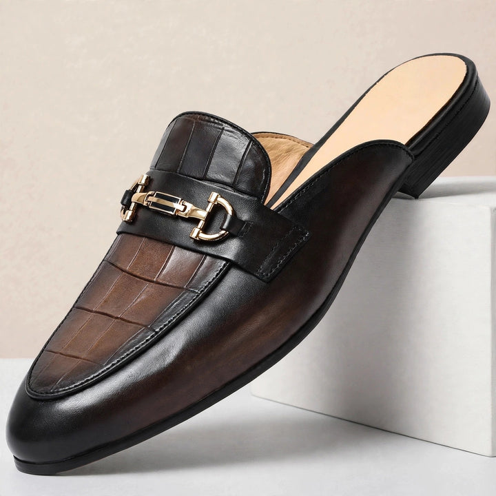 Velto Genuine Leather Horse-Bit Mules
