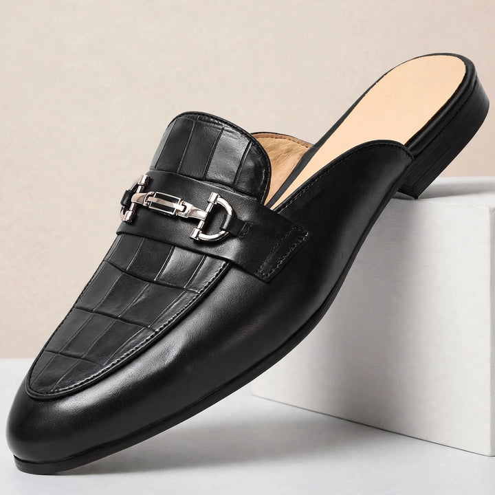 Velto Genuine Leather Horse-Bit Mules