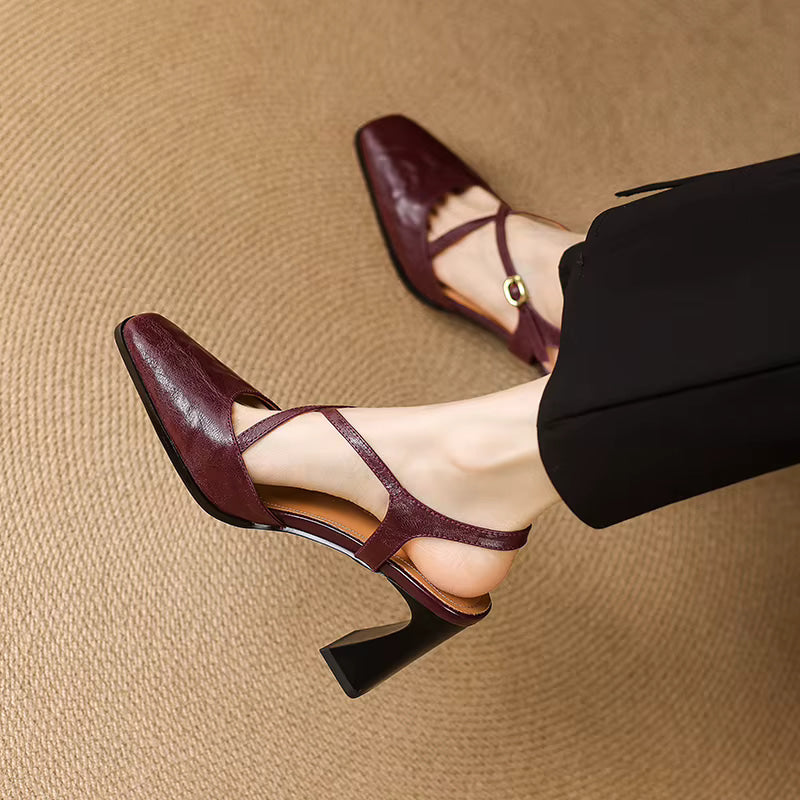 Marceline Real Leather Sandals — photo 18
