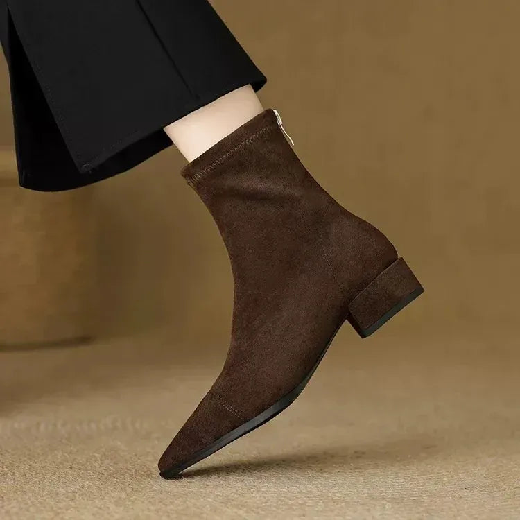 Marina Pointed-Toe Short Boots — photo 11