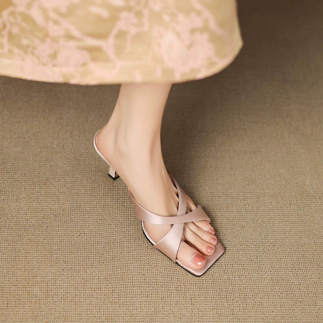 Clemence Genuine Leather Mules — photo 11