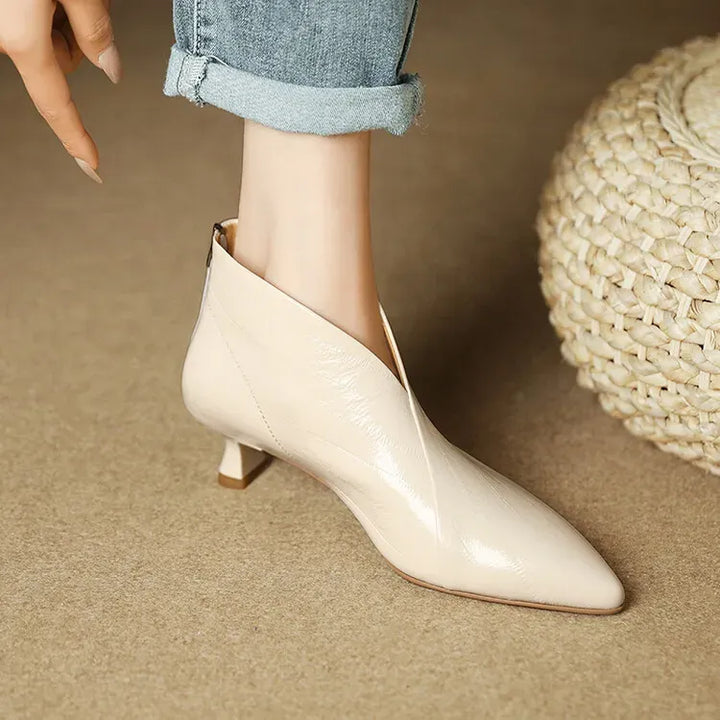 Clara Genuine Leather Ankle Boots — photo 25