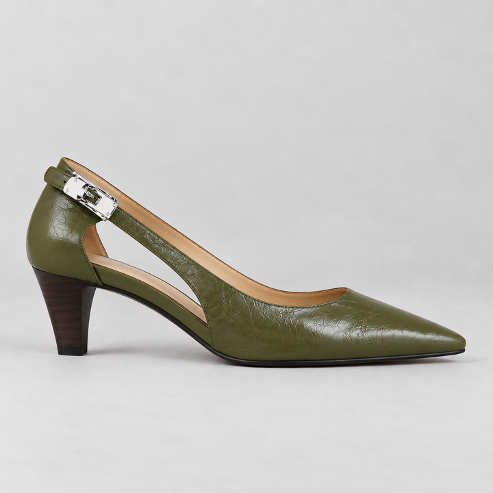Annora Genuine Leather Heels