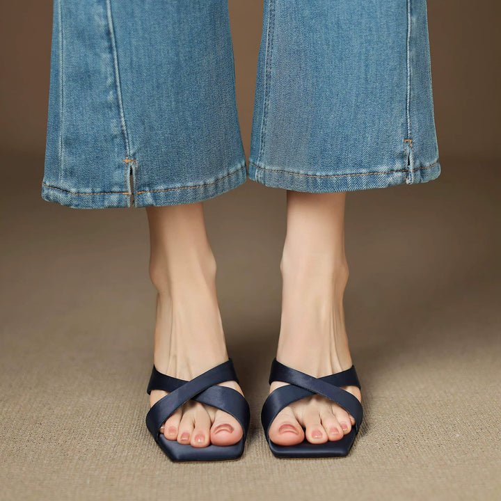 Clemence Genuine Leather Mules — photo 22