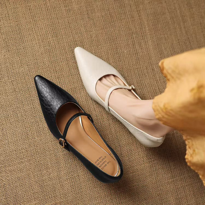 Rosita Genuine Leather Heels — photo 18