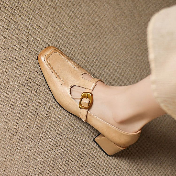Morgan Genuine Leather Heels — photo 15