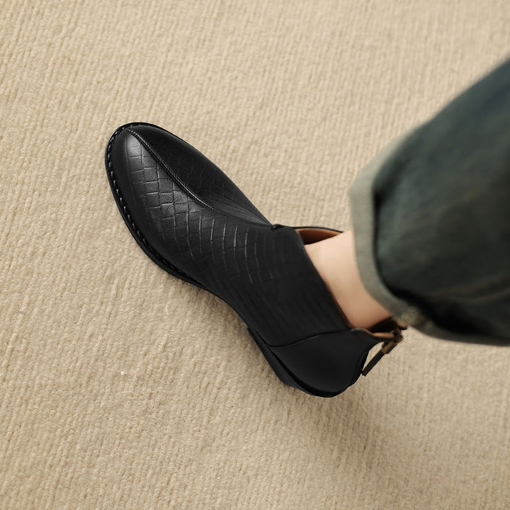 Camila Genuine Leather Ankle Boots