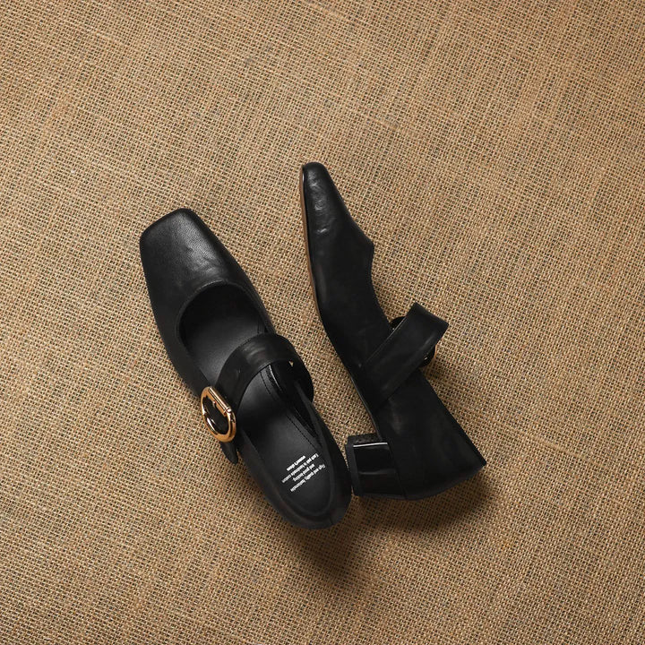 Miranda Sheepskin Mary Jane Shoes — photo 7