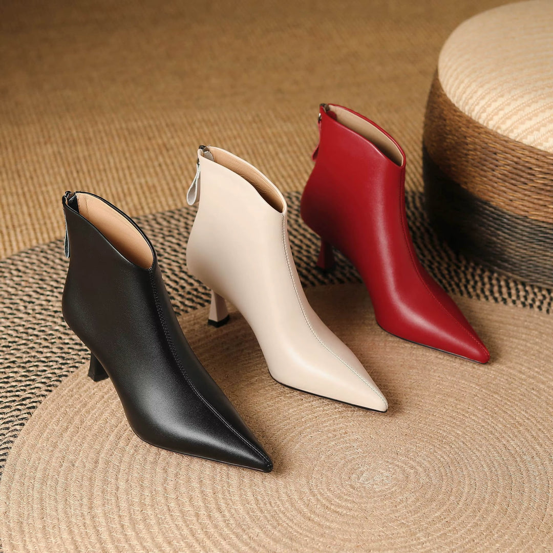 Selina Genuine Leather Boots — photo 1