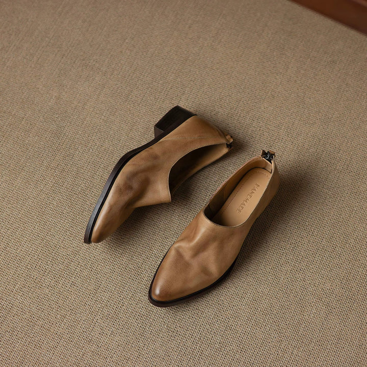 Reba Genuine Leather Loafers — photo 7