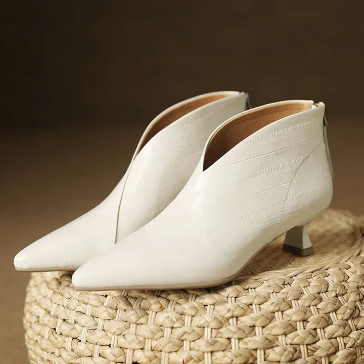 Clara Genuine Leather Ankle Boots — photo 6