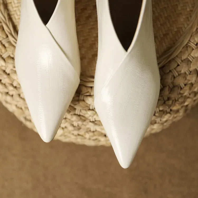 Clara Genuine Leather Ankle Boots — photo 8