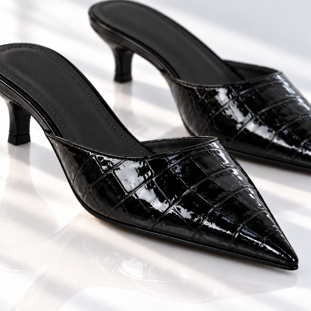 Mabel Leather Mules
