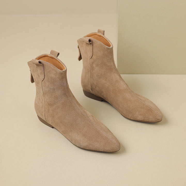 Renata Genuine Suede Chelsea Boots