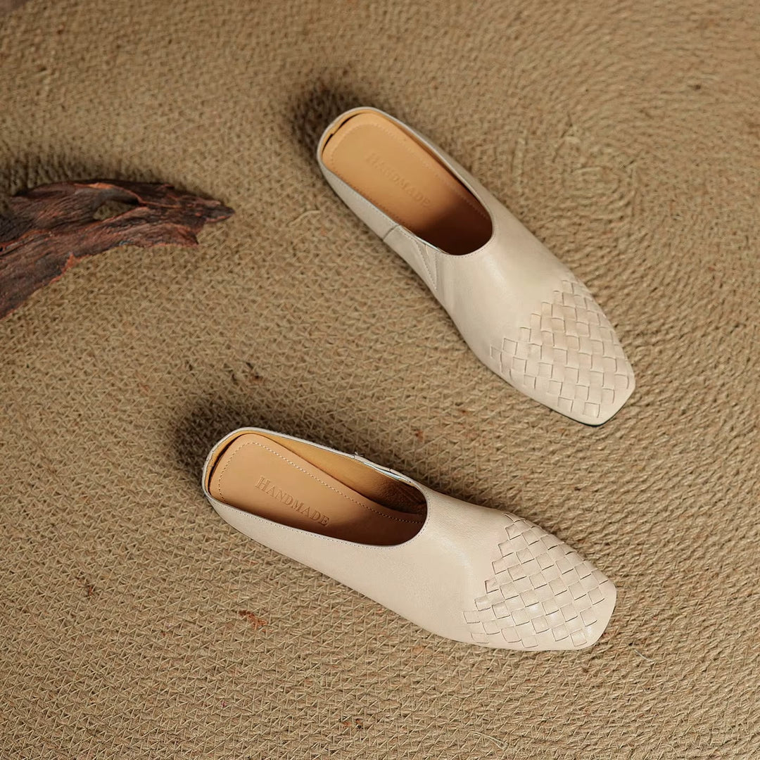 Helena Genuine Leather Mules — photo 7