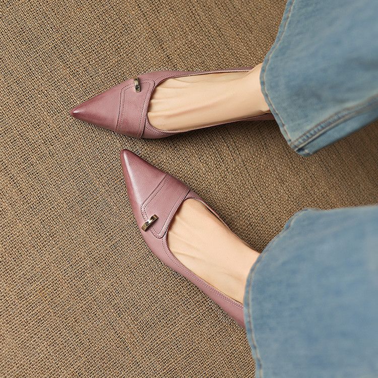 Marina Leather Women's Shoes — photo 13